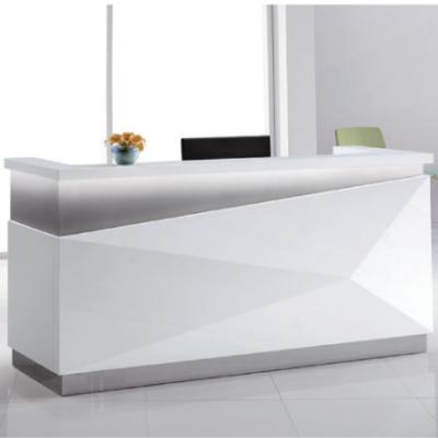 China New Style Waterproof Front Desk Uniform Design Restaurant Reception Furniture for sale