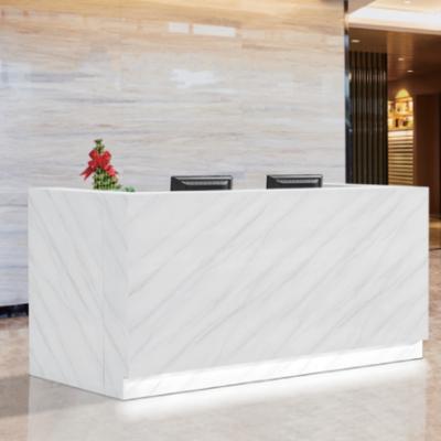 China Best Waterproof Exhibition Stand Front Selling Front Desk For Office for sale