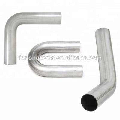 China Stainless Steel Stainless Steel Exhaust Chuck Bend Tube Pipes 70 Degree 90 Degree 180 Degree for sale