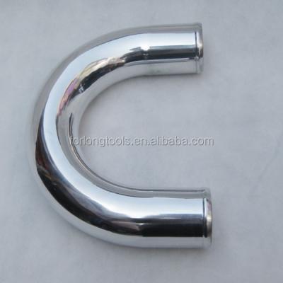 China Intake Pipe 57MM ALUMINUM INTERCOOLER U-SHAPED 180 DEGREE ANGLE BENDS for sale