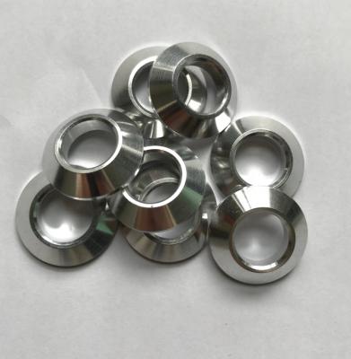 China Aluminum 1/2 Inch Cone Aluminum Spacers For Rod Ends for sale