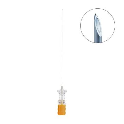 China Reginal Anesthesia Medical Quincke Point 25G 90mm Stainless Steel Spinal Anesthesia Disposable Needle for sale