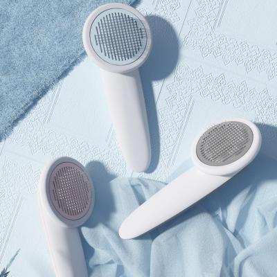 China High Reputation Pet Grooming Massage Brush Durable Dog Comb Stainless Steel Needle Comb for sale