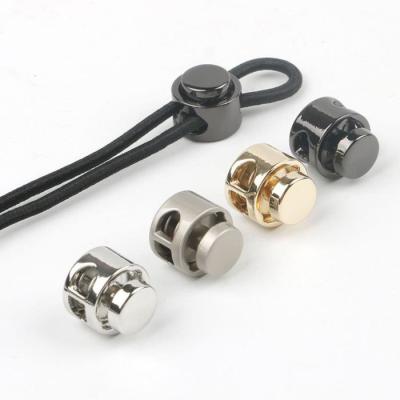 China Wholesale Custom Metal Spring Rope End Elastic Rope Adjustment Knob for sale