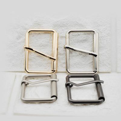 China Custom Zinc Alloy Pin Buckle Antique Gold Silver Metal Roll Nickel Free for sale