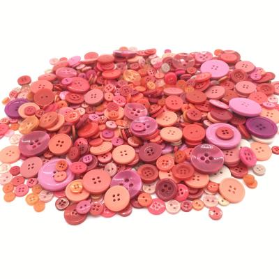 China Custom Durable Washable Dry Cleaning Plastic Resin Four Hole Nickel Free Button for sale