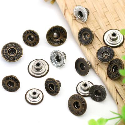 China Viable Washable Accessories Manufacturer Nickel Free Dry Cleaning Bulk Embossed Logo Buttons For Sale for sale