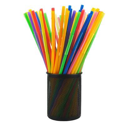 China Disposable PLA Straw Biodegradable Disposable Elbow Straw by Eco-firendly for sale