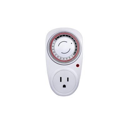 China Amazon hot sales of timer switch 24 hours daily programmable mechanical switch 125V mechanical timer switch for sale