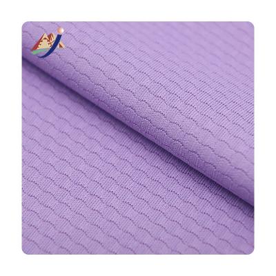 China Cost effective anti pill and new style polyester/spandex jacquard fabric for sunscreen clothing fabric Anti-ultraviolet UV function for sale