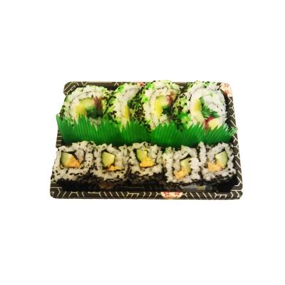 China Disposable Sushi Tray Plastic Sushi Take Out Container Box for sale