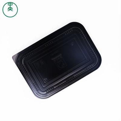 China Disposable Plastic Food Sushi Tray Food Storage Container Bento Box for sale