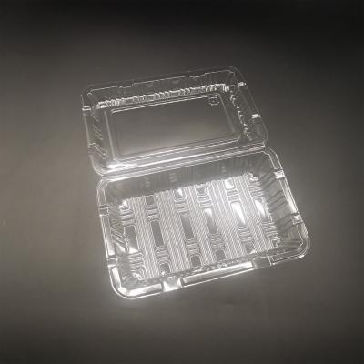 China Chuo Kagaku Disposable Low Price Rectangular Transparent Blister Container For Skewers And Fruit for sale