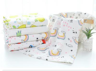 China Gesundes 200gsm Baby Gauze Fabric 40S kämmte Baumwolle natürlichen Gauze Fabric zu verkaufen