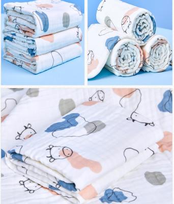 China 250GSM 6 Layer Gauze Blanket for sale