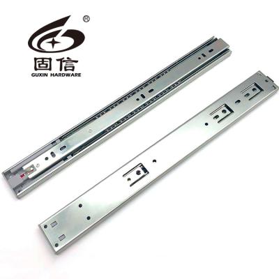 China Modern Push Open Ball Bearing Slides Cheap Price Full Extension Drawer Slide Channel for sale