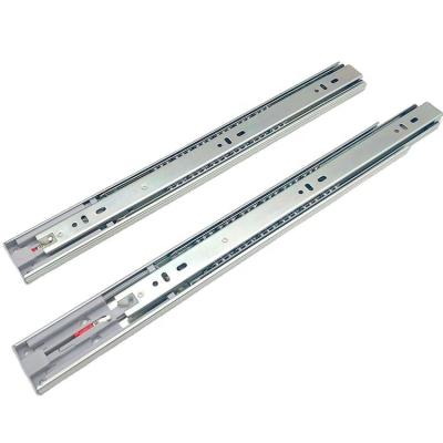 China Modern Push Opening Triple Ball Bearing Drawer Slide Rails for sale