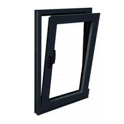 China Single Folding Aluminum Screen WANJIA Tilt Window for sale