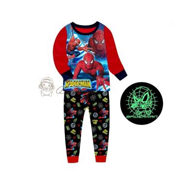 China Breathable Barbieliya Hero Boy Designs Kids Pajamas Glow In The Dark Kids Pajamas for sale