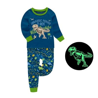 China Breathable Cartoon Children Pijamas 100 Cotton Sleepwear Pajamas Kids Pajamas for sale