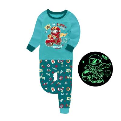 China Breathable Children Cartoon Pajamas Homewear Cotton Sleepwear Pajamas Kids Pajamas for sale