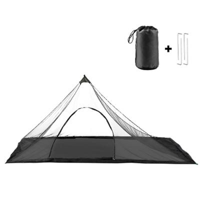 China Camouflage/Field Set Increasing Triangular Net Outdoor Camping Single Bed Mosquito Net Increasing Lightweight Tent Mosquito Net With Carry Bag for sale