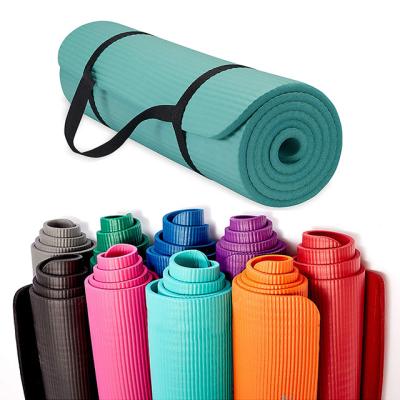 China Thickening 200CM x 90CM Thicken Mat High Density Anti-Tear Fitness Mat Non-slip Equipment Gym Gymnastics Pilates Exercise Yoga For Home for sale