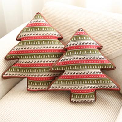 China 2021 Newest Factory Wholesale High Quality Anti-static Christmas Tree Decoration Soft Cotton Cushion Pillow for sale