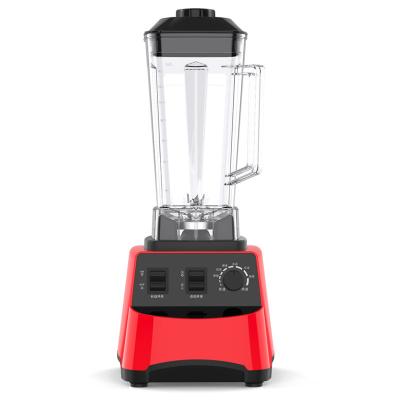 China Multifunction PC Cup 1.8L Red Square Egg Beater Ice Cream Crushed Blender for sale