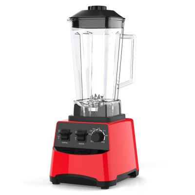 China Multifunctional Red Egg and Crushed Ice Cream 1.8L PC Square Cup Multifunctional Blender for sale