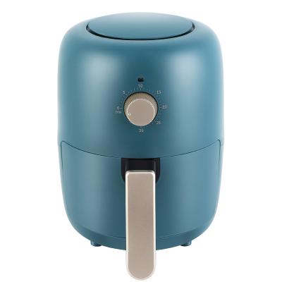 China ZYFF-A50 Hotel Customized Blue Household Air Fryer 3.2L Button Type Air Fryer for sale