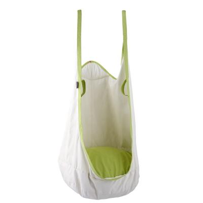 China 6-36 Months Rocking Chair Kids Hammock Fabric Hanging Frog Bird Nest Bag Swing Chair Canvas Swing Seat Indoor White for sale