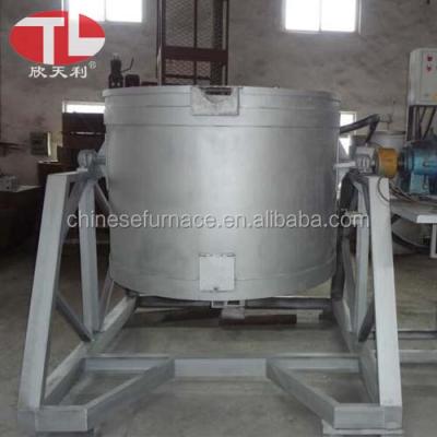 China Electric Resistance Aluminum Melting Furnace With Tilting Device for sale