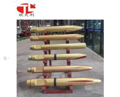 China Excavator High Efficiency Hydraulic Breaker Chisel For Excavator for sale