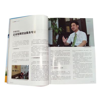 China paper & 2021 Cardboard Customized Travel Food Picture Magazine Photo Album Full Color Book Printing for sale