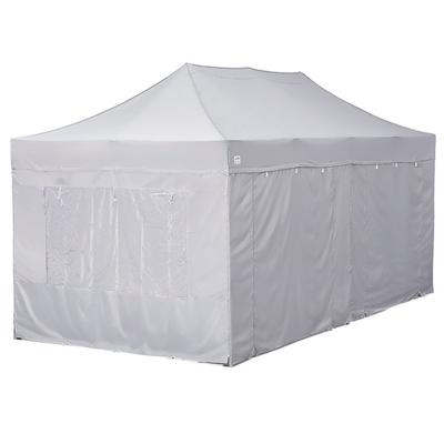 China E-Z Up 4x6M Aluminum Frame Canopy Tent With PVC Windows Sidewalls Stable Pop Up Canopy Tent for sale