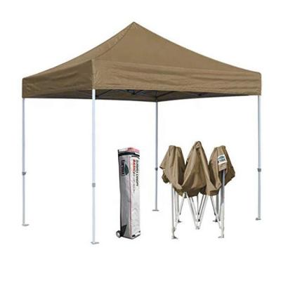 China E-Z Up Tent Steel Structure Folding Canopy Trade Show Marquee Custom Advertising Tent for sale