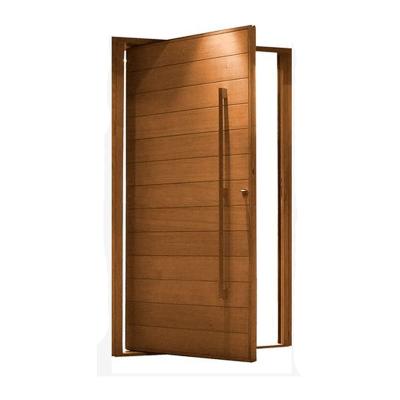 China High Quality Timber Swing Design Modern Entry Pivot Doors For Home for sale