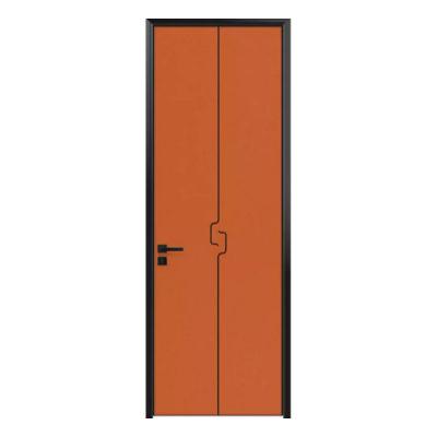 China Modern fashionable galvanized door frame with design wooden entrance timber door frame door for sale