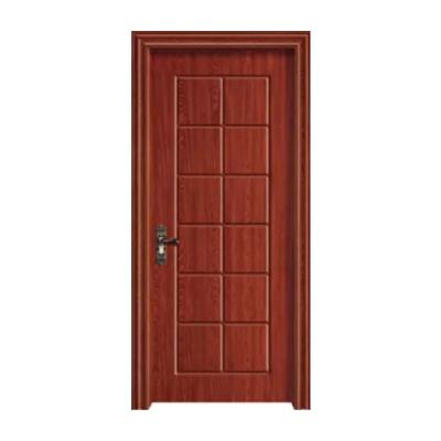 China Cheapest Modern Home Door Interior Door PVC Wood Wooden Doors for sale