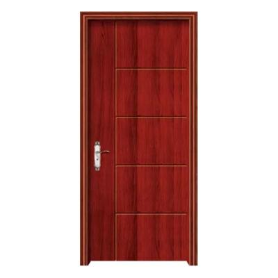 China Modern Wood Bedroom Door Designs Low Prices Pvc Wood Door For Apartments Heavy Duty for sale