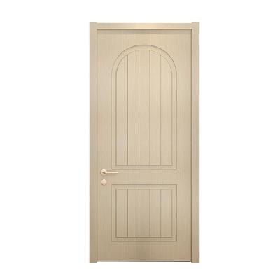 China Waterproof + Sound Insulation 2021 WPC New Home Door Design Oak Wood Interior Composite Plastic Waterproof Solid Doors China for sale