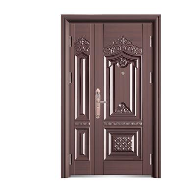 China China Modern Door Supplier Customize Security Steel Door With Door Window Accessories for sale