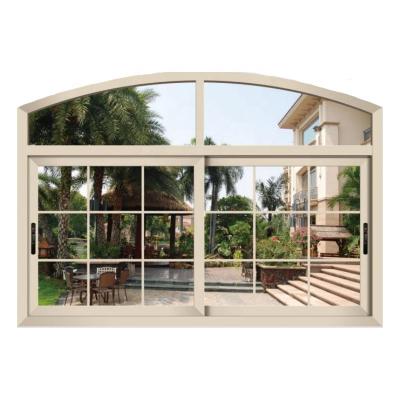 China Hot Sales High Quality Customized Sound Insulation Double Tempered Glazed Aluminum Windows for sale