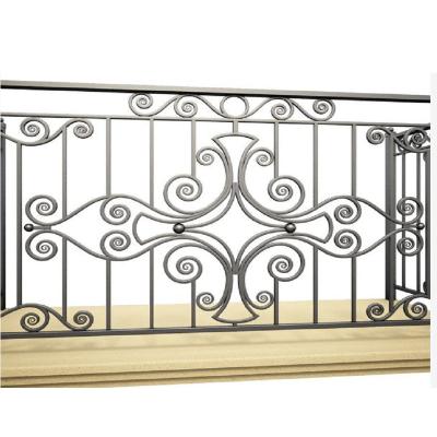 China Modern Antique French Wrought Iron OEM Customized Railings Outdoor /indoor Safety for sale