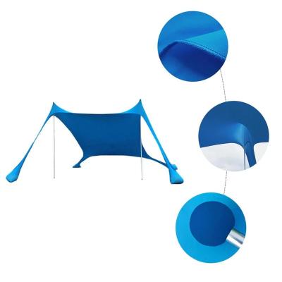 China Outdoor Beach Sun Shelter Sun Shelter Camping Hiking Tent Portable Beach Sun Shade Tent Light Weight Canopy Tent for sale