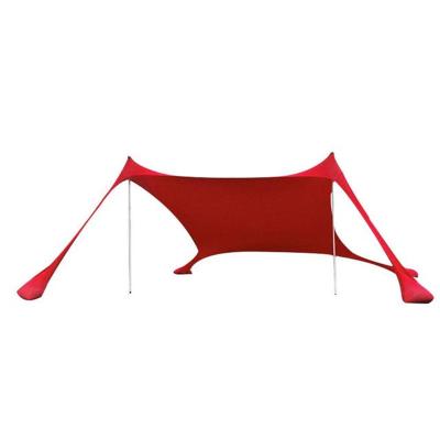 China Waterproof Beach Sun Shelter Shade 3-4 Persons Camping Tent Hammock Rain Fly Beach Sun Shelter Tents for sale