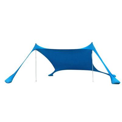 China Beach Sun Shelter Outdoor Sun Shelter Wind Rain Snow Protection Tent Folding Tarp Waterproof Durable Camping Tent for sale