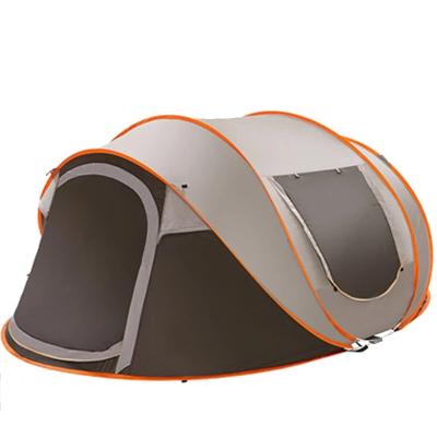 China Outdoor Quick-Opening 3-4 Persons Automatic Durable Tents Family Beach Camping Rainproof Camping Tent for sale