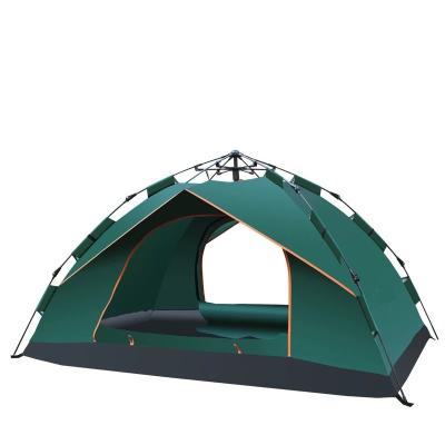 China Waterpoof/Hot Selling Luxury Glamping Tents Outdoor Waterproof Family Automatic Hydraulic Spring Style Raising Camping Tent 2 People for sale